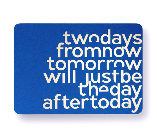 premium luxury designer postcard greeting card mental health inspiration letterpress @say.still